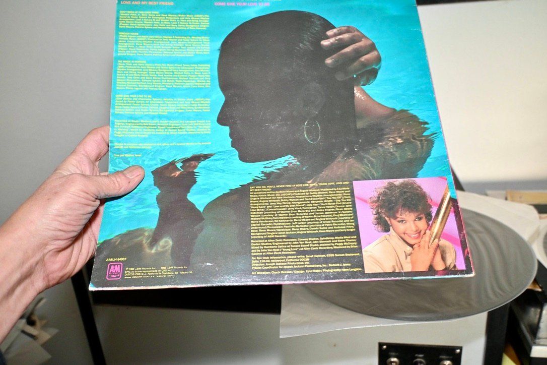 Dischi in vinile: Janet Jackson SAME LP Spain 1982 vg+/ex- gut – Usato da Pfaffhausen venduto da mono_rec 6