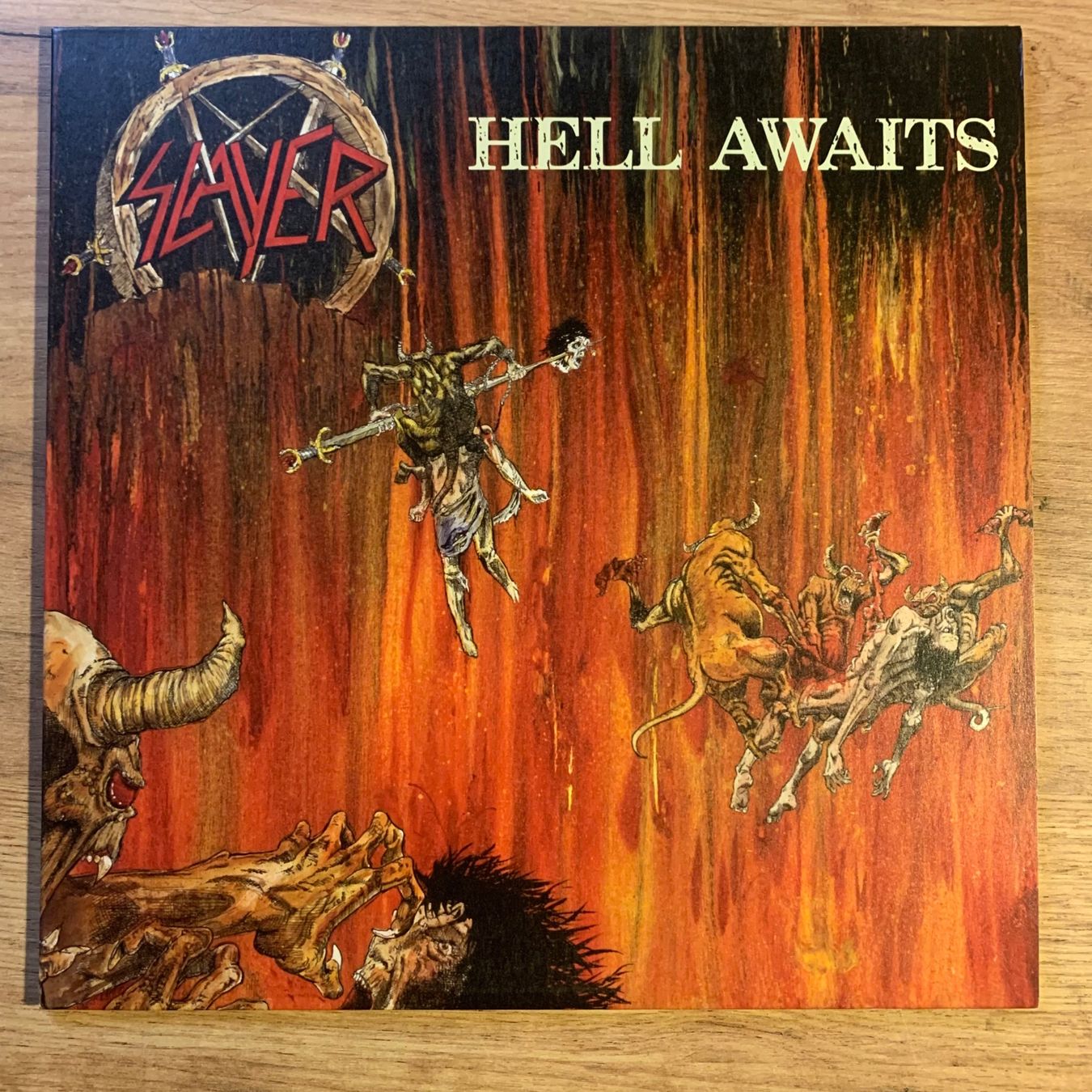 Schallplatten: SLAYER - HELL AWAITS...RE EU 2016...EX/EX – Gebraucht aus Gals von Diskopat
