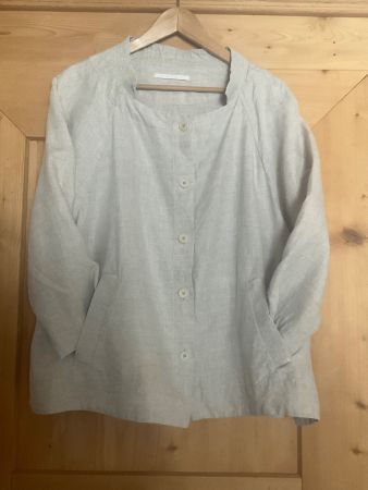 Anette Görtz Leinen Jacke beige Grösse XL guter Zustand