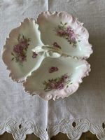 Antike Konfektschale/Dessertschale, dreiteilig, vintage.