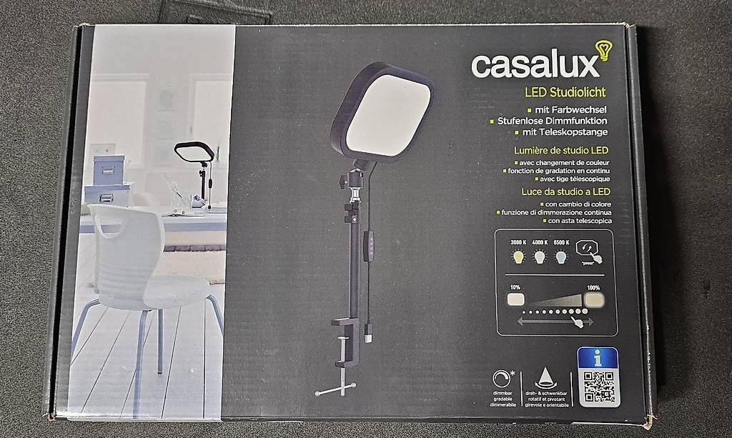 Lampes: Casalux LED Studio Licht – D'occasion à Waldstatt par jocus08