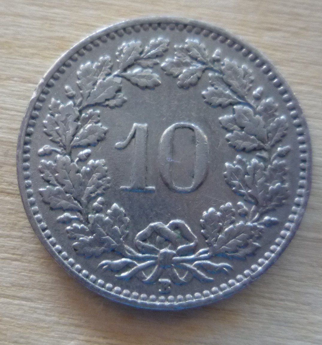 Tutti le monete: 10 Rappen 1947 – Usato da Rieden SG venduto da Brockehuesli 1