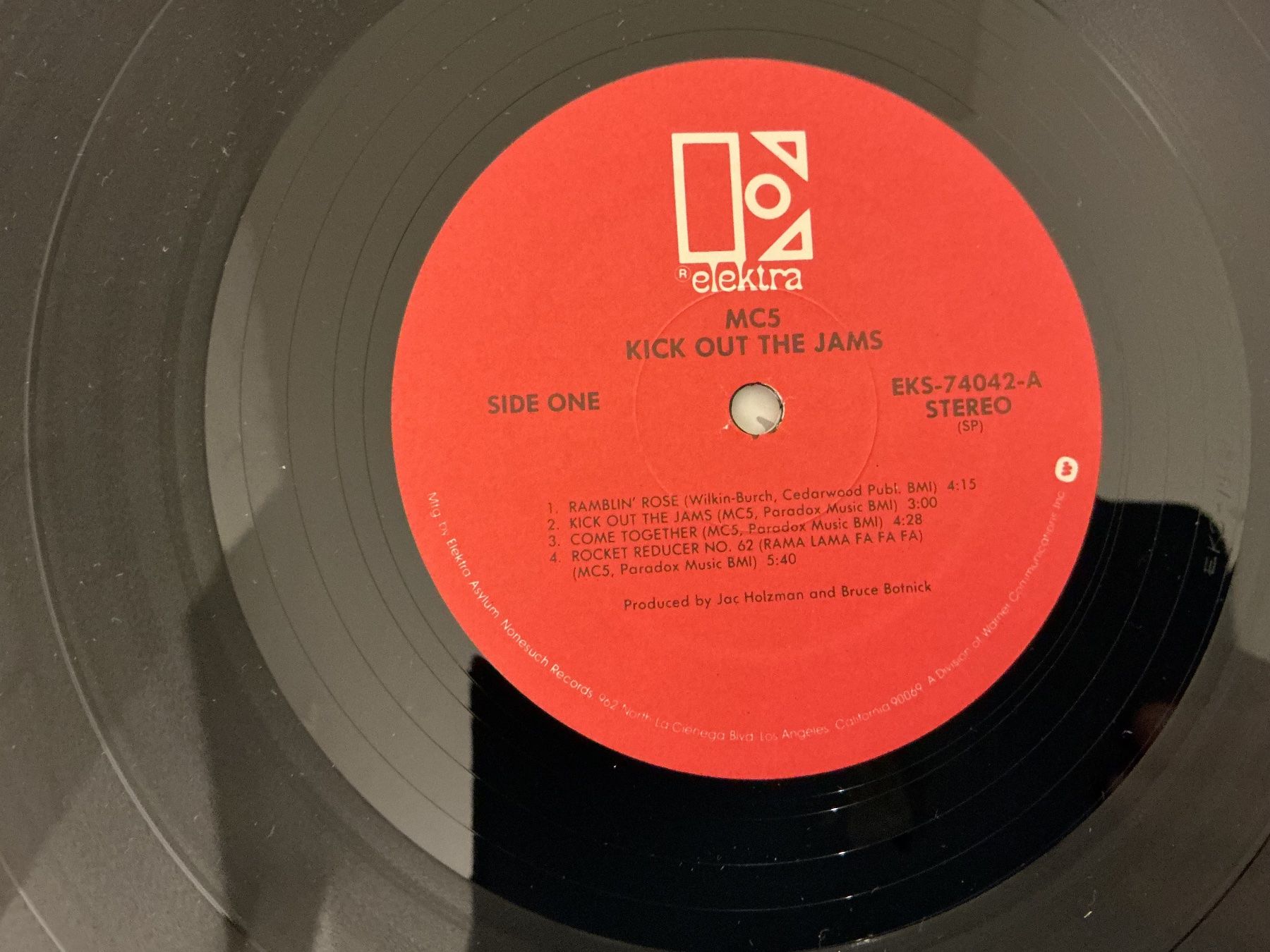 Dischi in vinile: MC5 LP - Kick Out The Jams – Usato da Winterthur venduto da Tumko_7_Vinyl 2