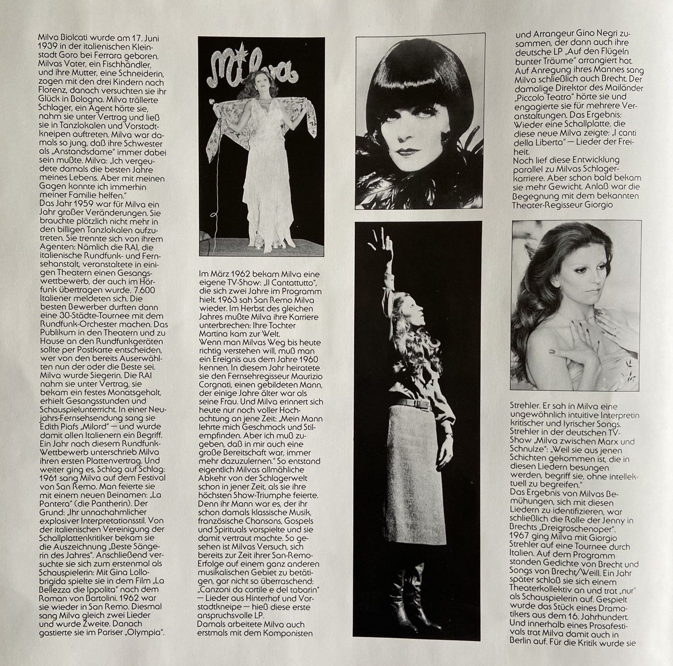 Dischi in vinile: Star Gold Super "Milva" 4 LP + 2 weitere LP – Usato da Böckten venduto da Hansi36 4