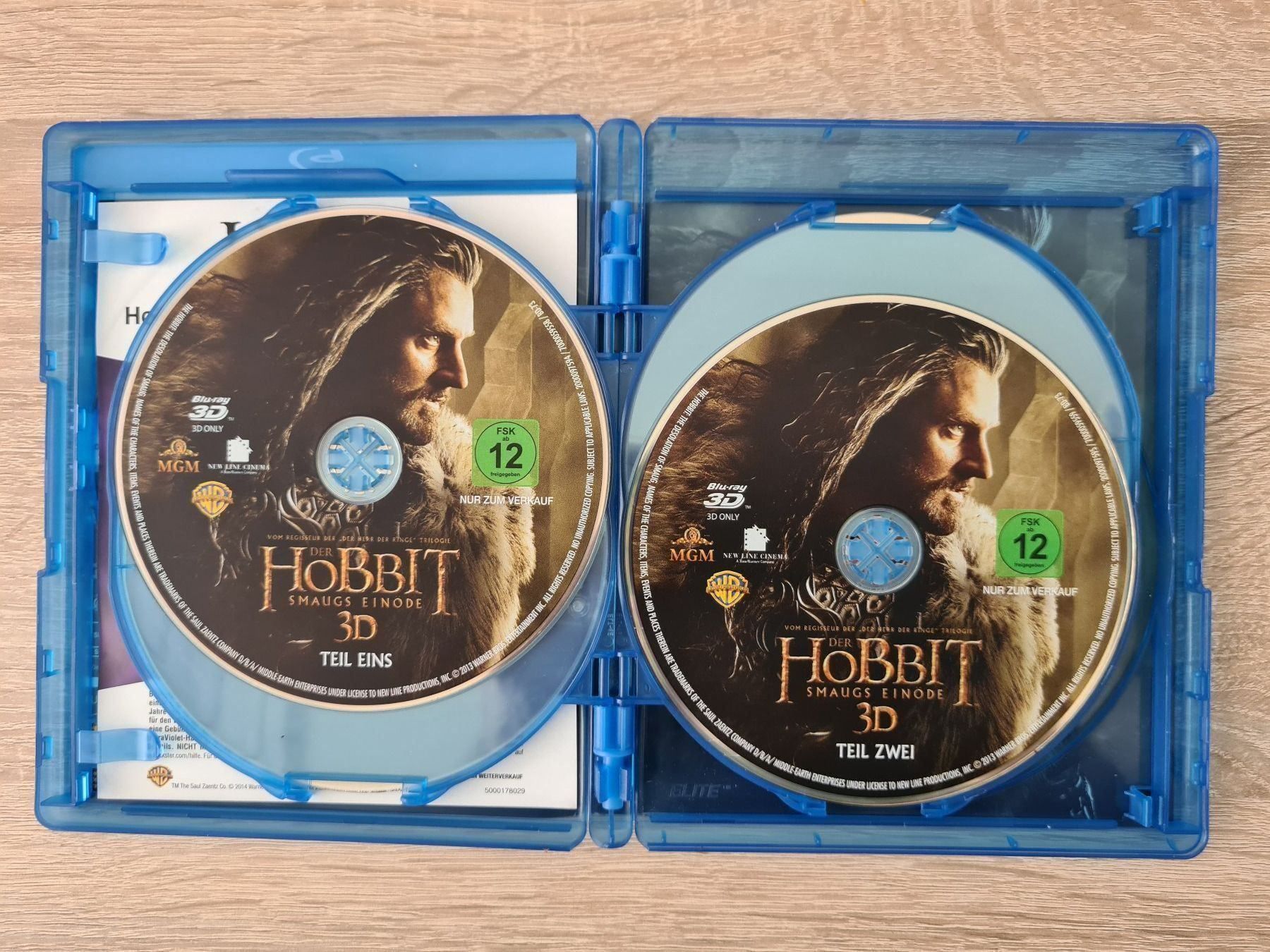 Alle DVDs: Der Hobbit: Smaugs Einöde 3D (4 Disks) – Gebraucht aus Carouge GE von Franllo 4