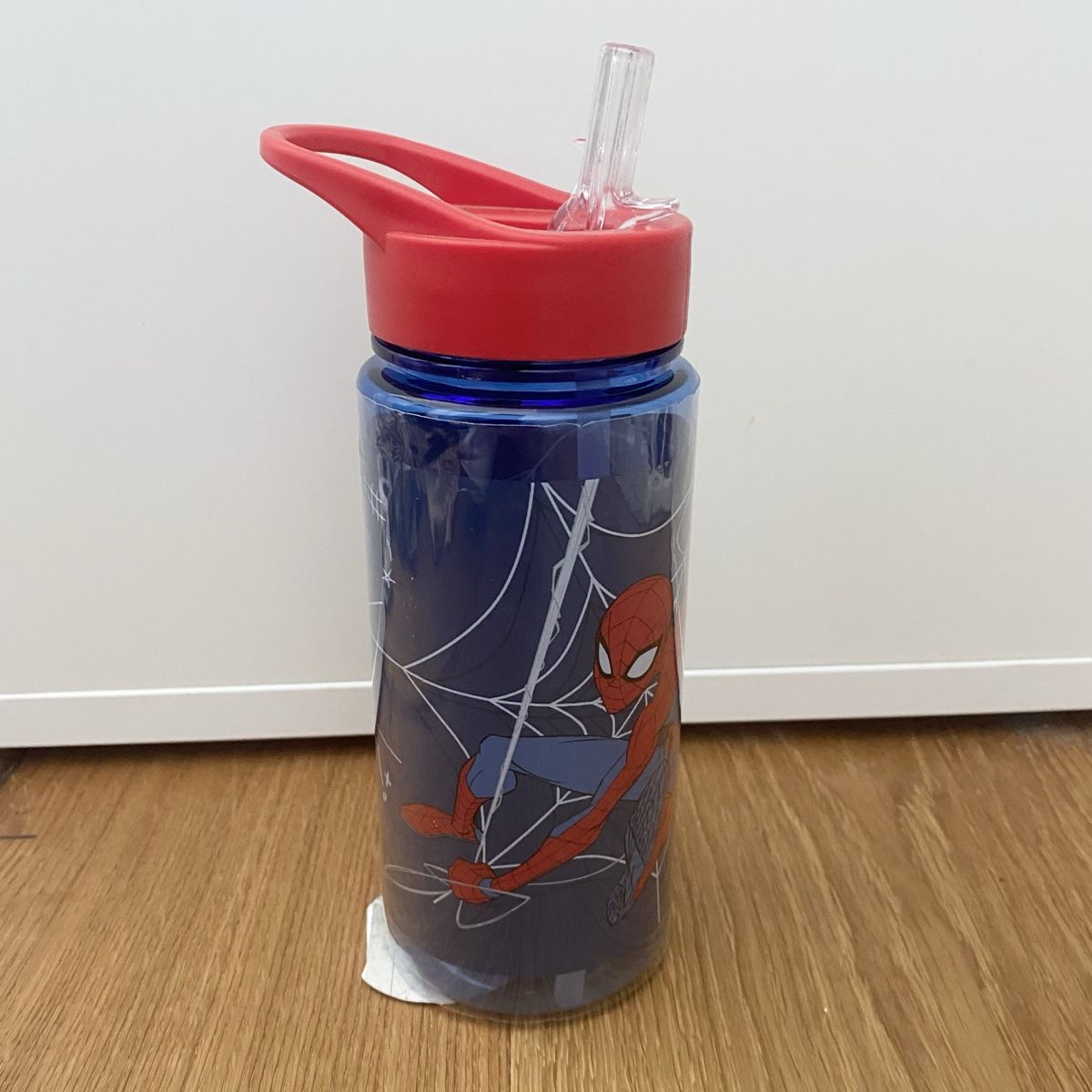 Trinkflaschen & Thermosflaschen: Spiderman Trinkflasche mit Strohhalm, NEU 500ml – Neu und originalverpackt aus Hinwil von crn139