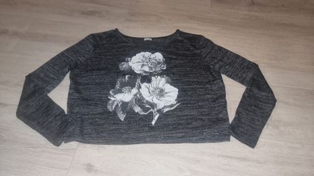 pomkie Langarmshirt mit Blumenmuster neuwertig 