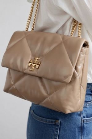Tory Burch Sac à main Kira Diamond Quilt Convertible - Neuf