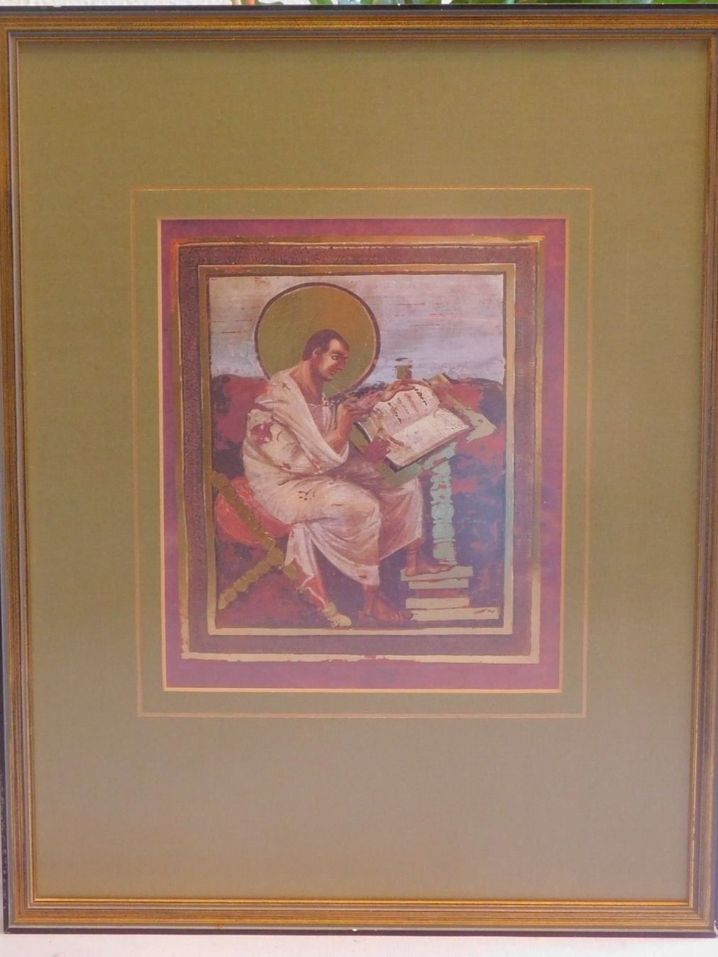 Poster & Bilder: Vintage Bild Der Evangelist Matthäus. – Gebraucht aus Emmenbrücke von Ulisse-22 1