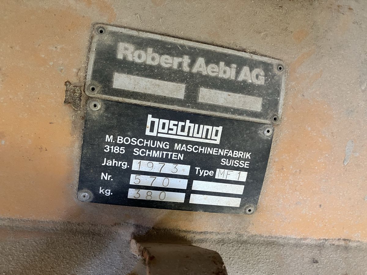 Boschung Sgombero neve: Schneepflug Boschung MF 1 2.60m. – Difettoso da Schalchen venduto da ram_yq2b 1