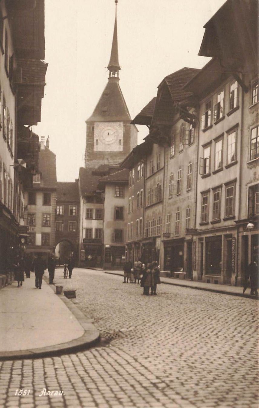 Cartoline postali: Aarau – Usato da Biasca venduto da Blenio71