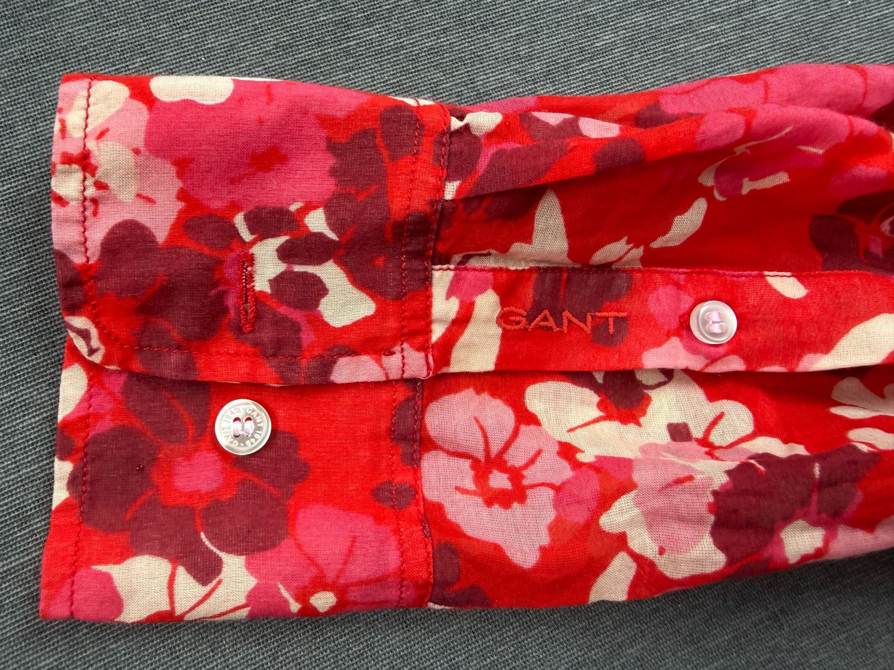 Gant Camicette: GANT Floral Bloom Bluse gr.40 - Baumwolle/ Seide – Usato da Schöftland venduto da M.B.Dudart 6
