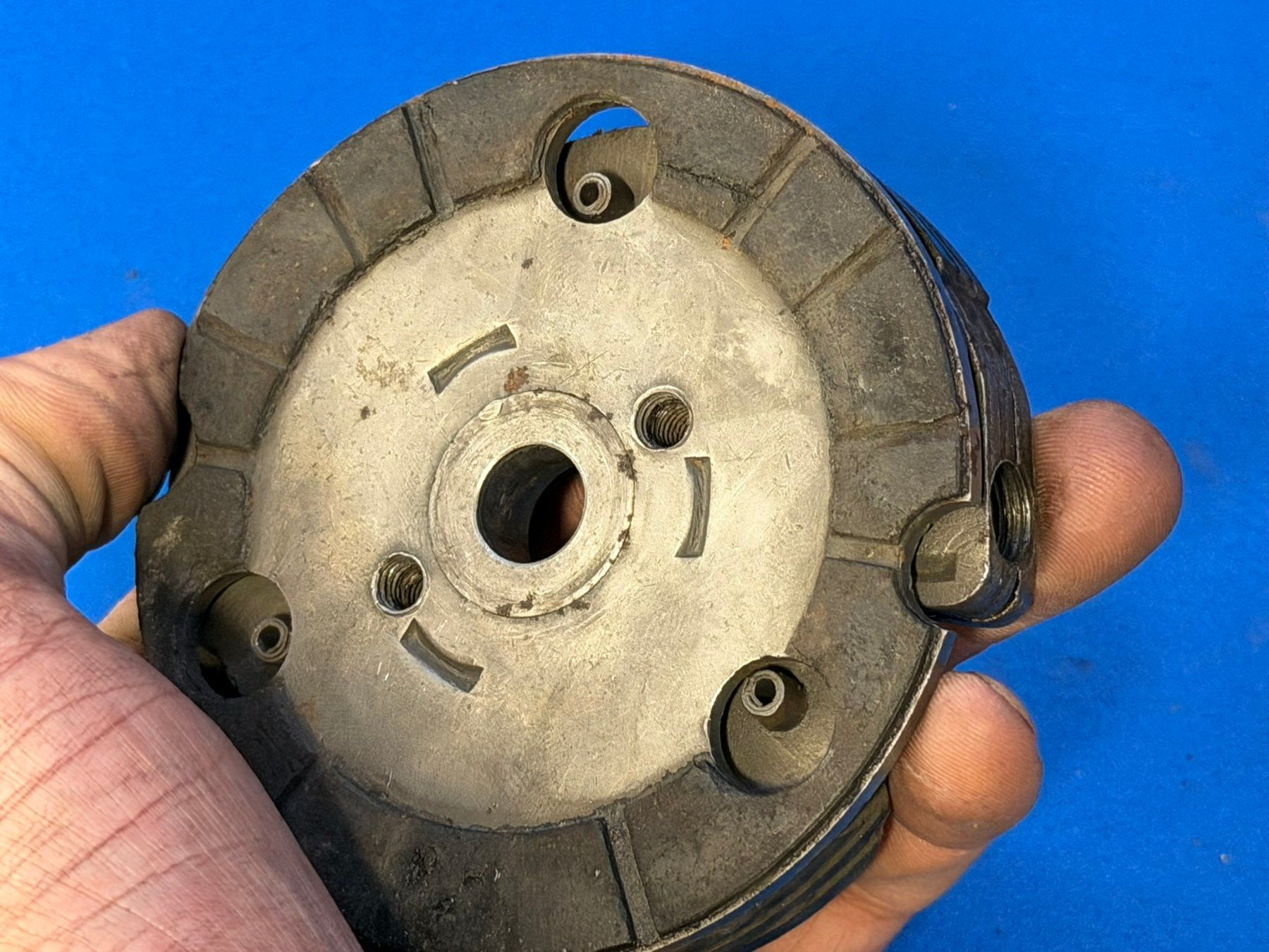 Parti ricambio per ciclomotori: Puch E50 Kupplung Surflex original mit langen Belägen – Usato da Bolken venduto da si.x.las 3