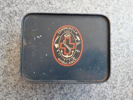 Vintage Apotheker / 1. Hilfe Büchse - Comprimella Ambulance
