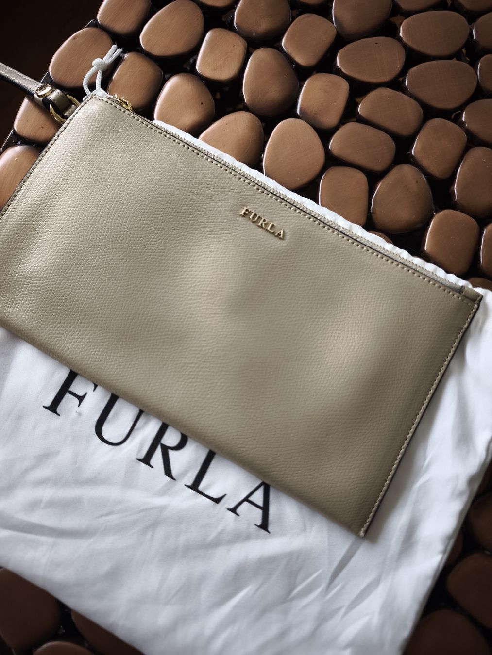 Furla Borse da donna: Clutch von Furla aus Leder – Usato da Oberuzwil venduto da nat_2kxw 1