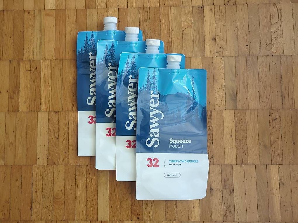 Aliments & Spécialités: 4x originale Sawyer Quetsch-Beutel (ca. 1L) - NEU – D'occasion à Kreuzlingen par misfit777