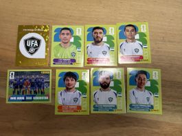 Panini FIFA World Cup 2026 Sticker Set Usbekistan 8 Stck