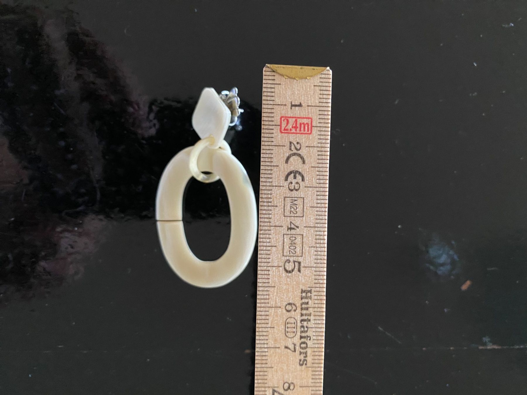 Bracelets: STATEMENTohrringe & Armreif: Echt Horn, leicht & elegant – D'occasion à Gunten par divertimenti 5