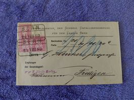 Toller alter CH Brief 1880