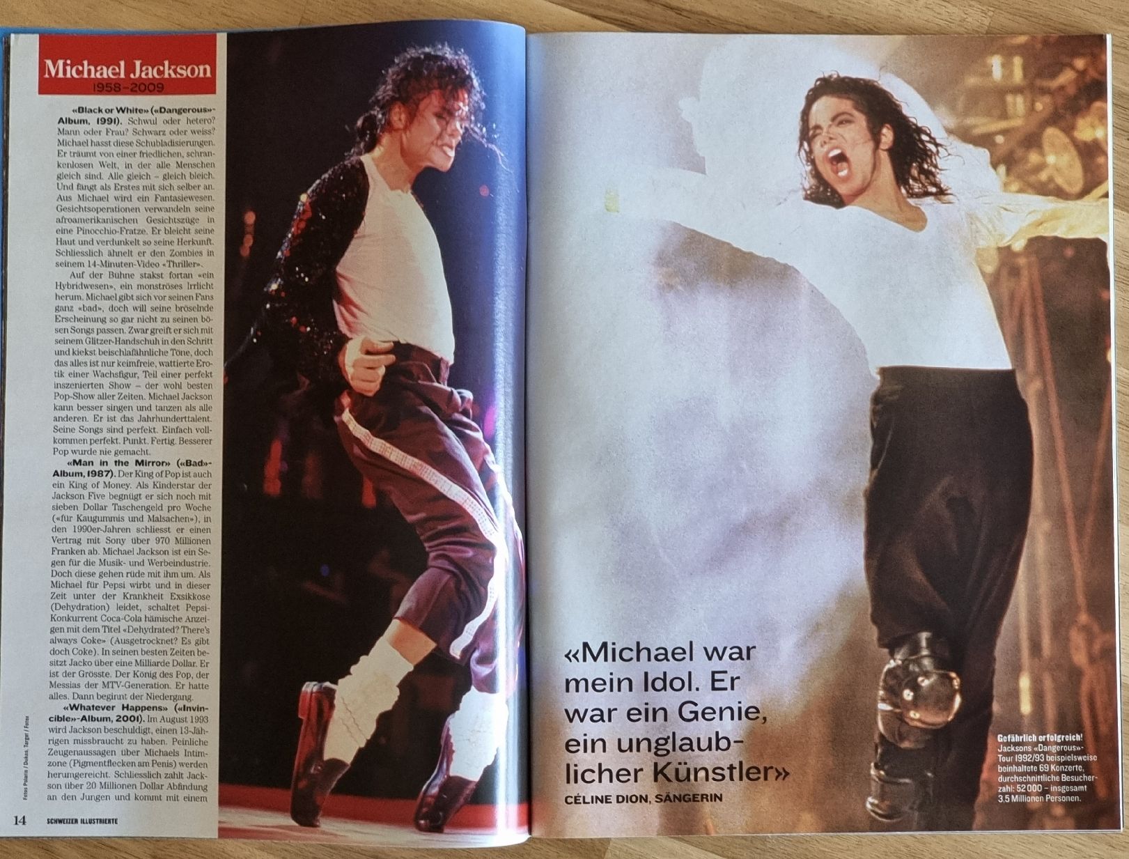 Riviste & Magazine: Michael Jackson  SI Heft Juni 2009 – Nuovo (secondo la descrizione) da Winterthur venduto da Schoenesausholz 4