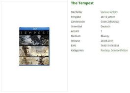 The Tempest (Blu-Ray)