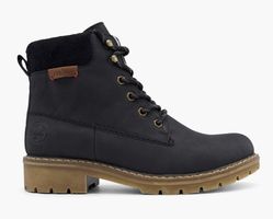 RIEKER Winterboots Damen, Gr. 40 matt-dunkelblau