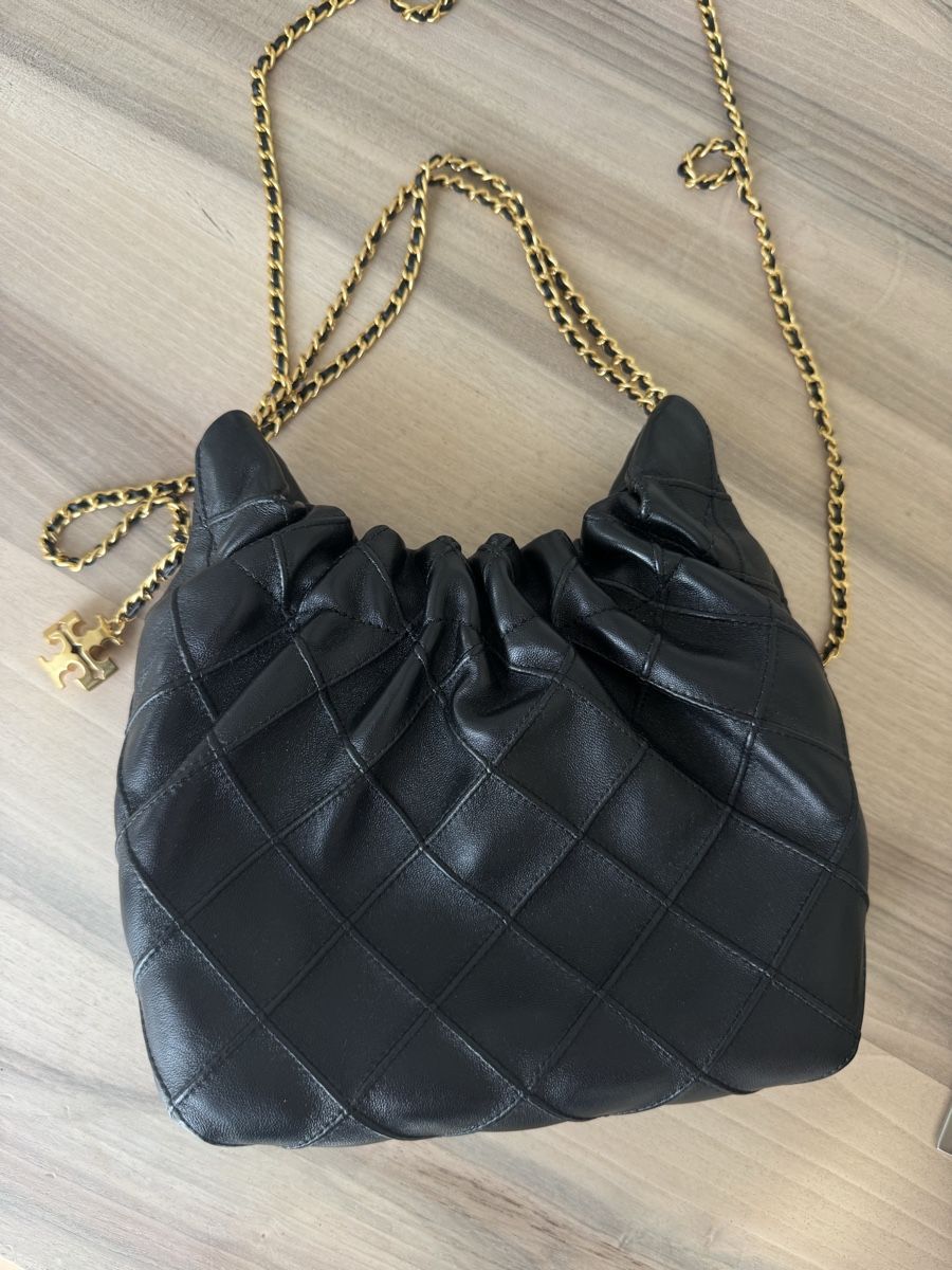 Tory Burch Borse da donna: Tory Burch FLEMING MINI HOBO BAG – Nuovo (secondo la descrizione) da Mettmenstetten venduto da little_family_21 4
