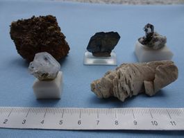 5 Mineralien  Graubünden  Selten