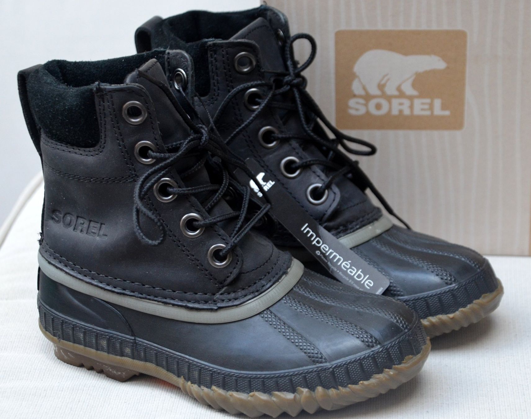 Sorel Scarpe per ragazzi: Sorel Boots / bottes .32 – Nuovo e nell'imballaggio originale da Collonges venduto da arashee 1