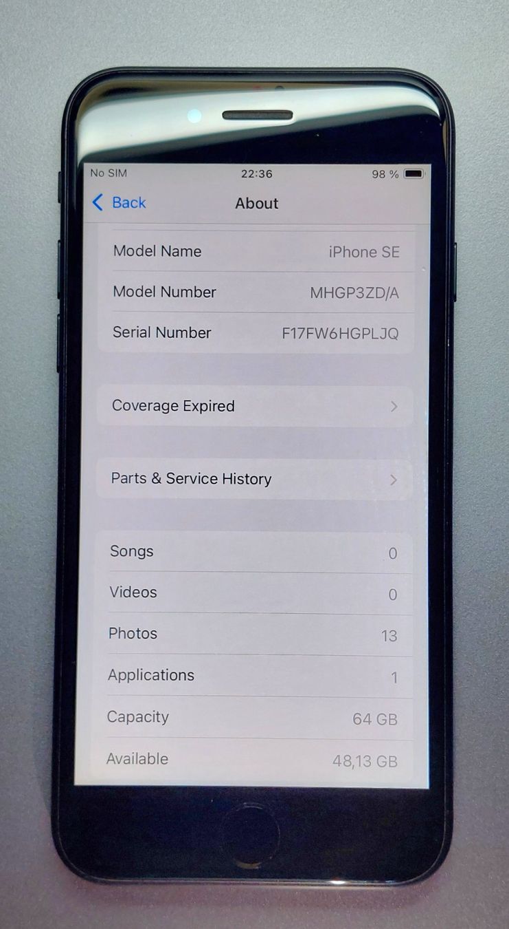 Apple Handys / Smartphones: iPhone SE 2020 64gb 100% Akku, + Hülle – Gebraucht aus Pfäffikon SZ von max_5ylc 2