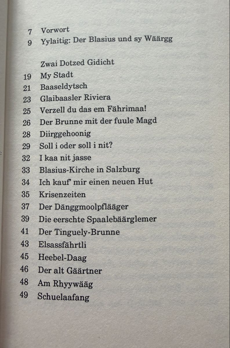 Libri: Buch E Stund mit em Blasius GS-Verlag Basel 1993 – Usato da Basel venduto da Cora3 4