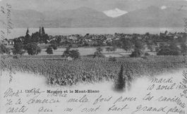 Morges (VD) – Morges und Mont Blanc