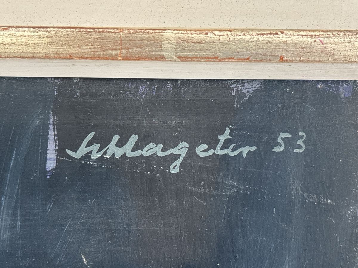 Gemälde: Ölgemälde "Junge" von Schlageter, 1953 – Gebraucht aus Sommeri von Plutus09 1