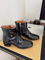 Elegant Women's Shoes - Black Shiny