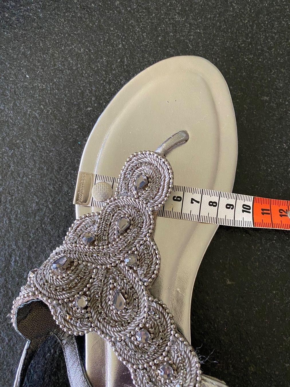 Scarpe da donna: Zehensandale Leder silber – Nuovo (secondo la descrizione) da Freidorf TG venduto da sito75 4