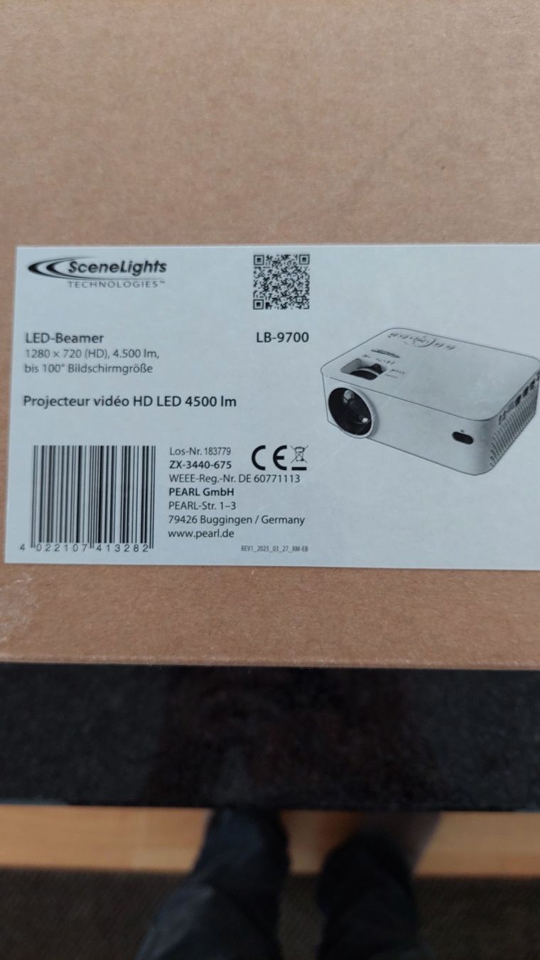 Proiettori: BAMER  HD LED  4500 Im – Nuovo e nell'imballaggio originale da Birsfelden venduto da berg-bach 3