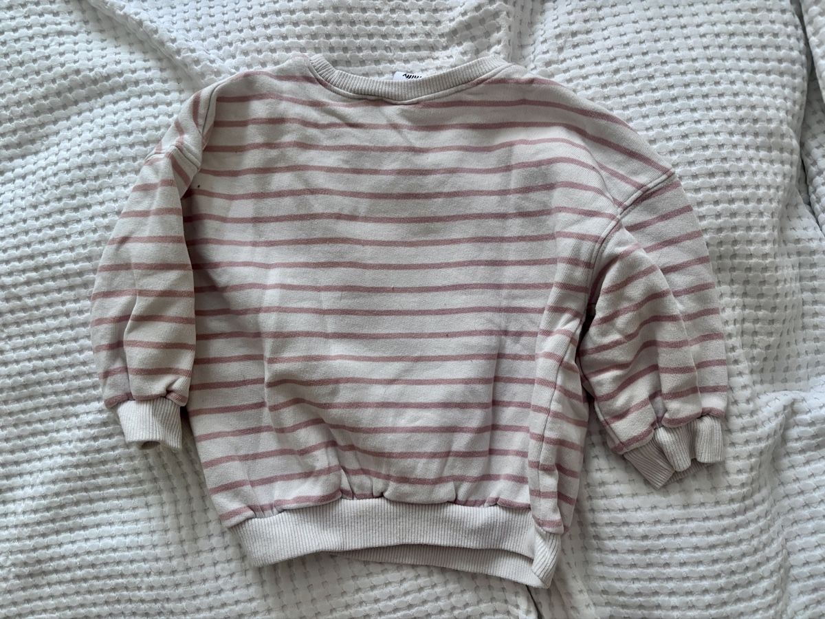 Next Pullover & Sweatshirts: Miffy Pullover GR 98 NEXT gestreift Rosa und Weiss – Gebraucht aus Knonau von mar_v9sx 1