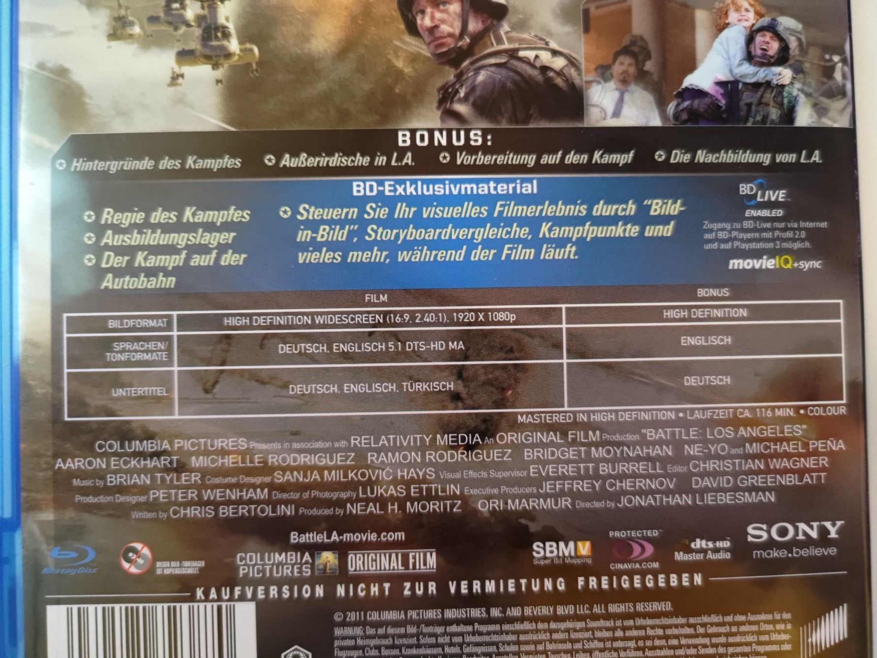 Alle DVDs: World Invasion - Battle Los Angeles – Gebraucht aus Liestal von Kratzilla 3