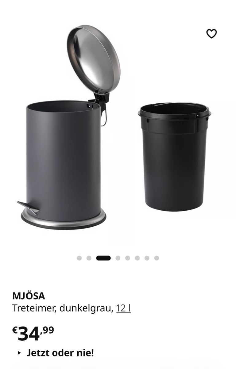 Ikea Cestini per rifiuti: Abfalleimer Ikea – Usato da Liebefeld venduto da ah_1