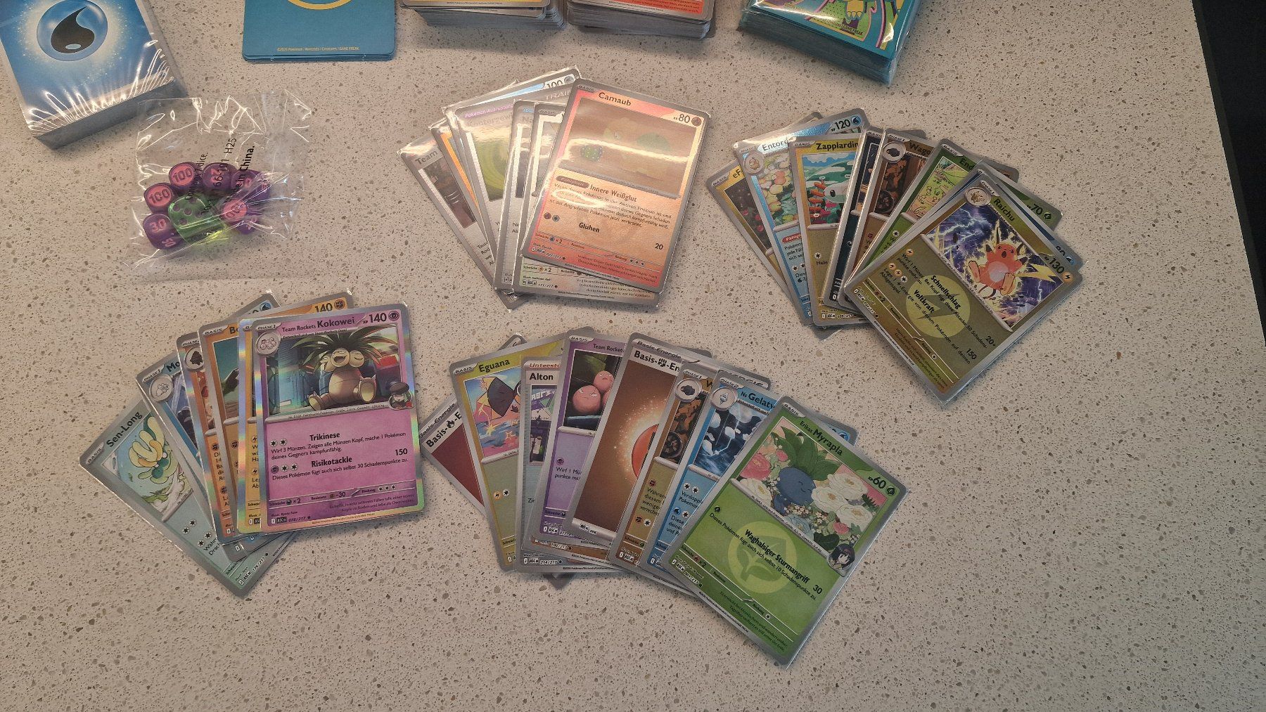 Pokémon Carte collezionabili: Pokemonkarten Sammlung über 190 Karten – Nuovo (secondo la descrizione) da Horw venduto da Aquim 1