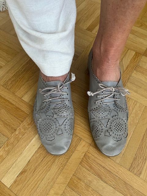 Scarpe da donna: Sommer - Halbschuhe Gr. 40 Leder! – Nuovo (secondo la descrizione) da Walenstadt venduto da ricamul 9