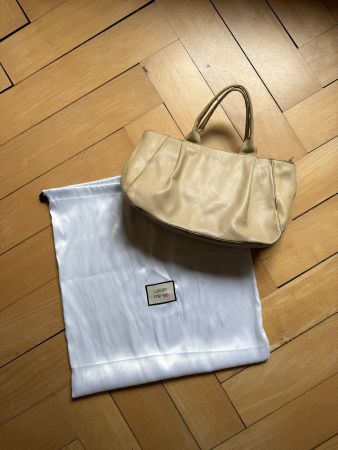 FURLA - Vintage Leder Handtasche beige