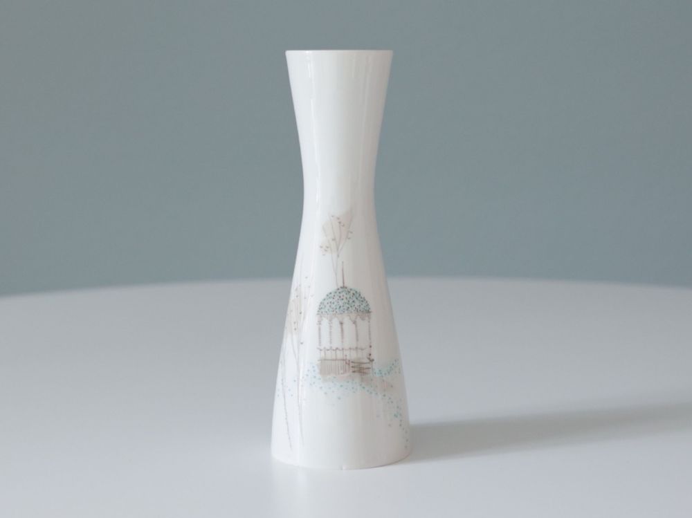 Vase Rosenthal, 50er Jahre mit zarter Bemalung Kaufen auf Ricardo