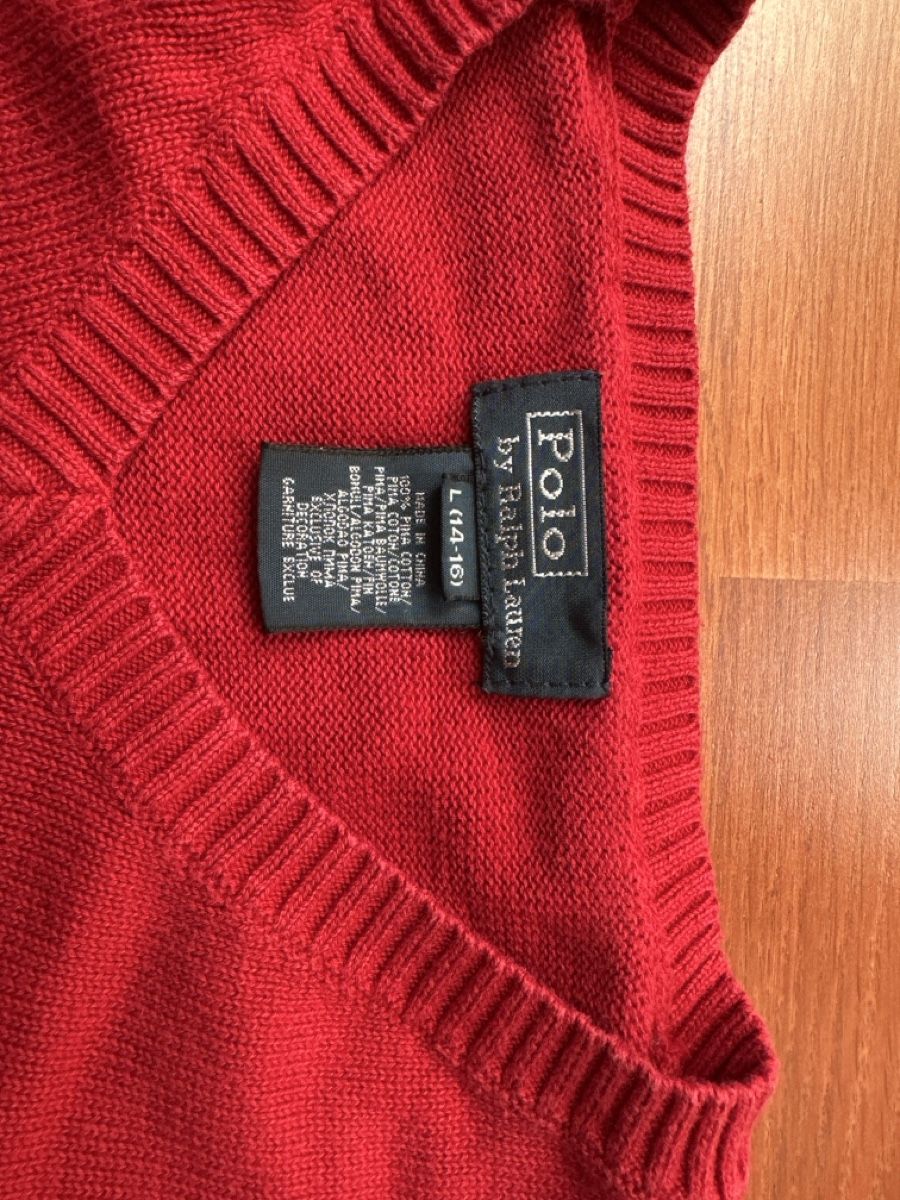 Polo Ralph Lauren Pullover & Sweatshirts: Polo Ralph Lauren Pullover rot Grösse Kinder L – Gebraucht aus Zürich von nik_c22s 3