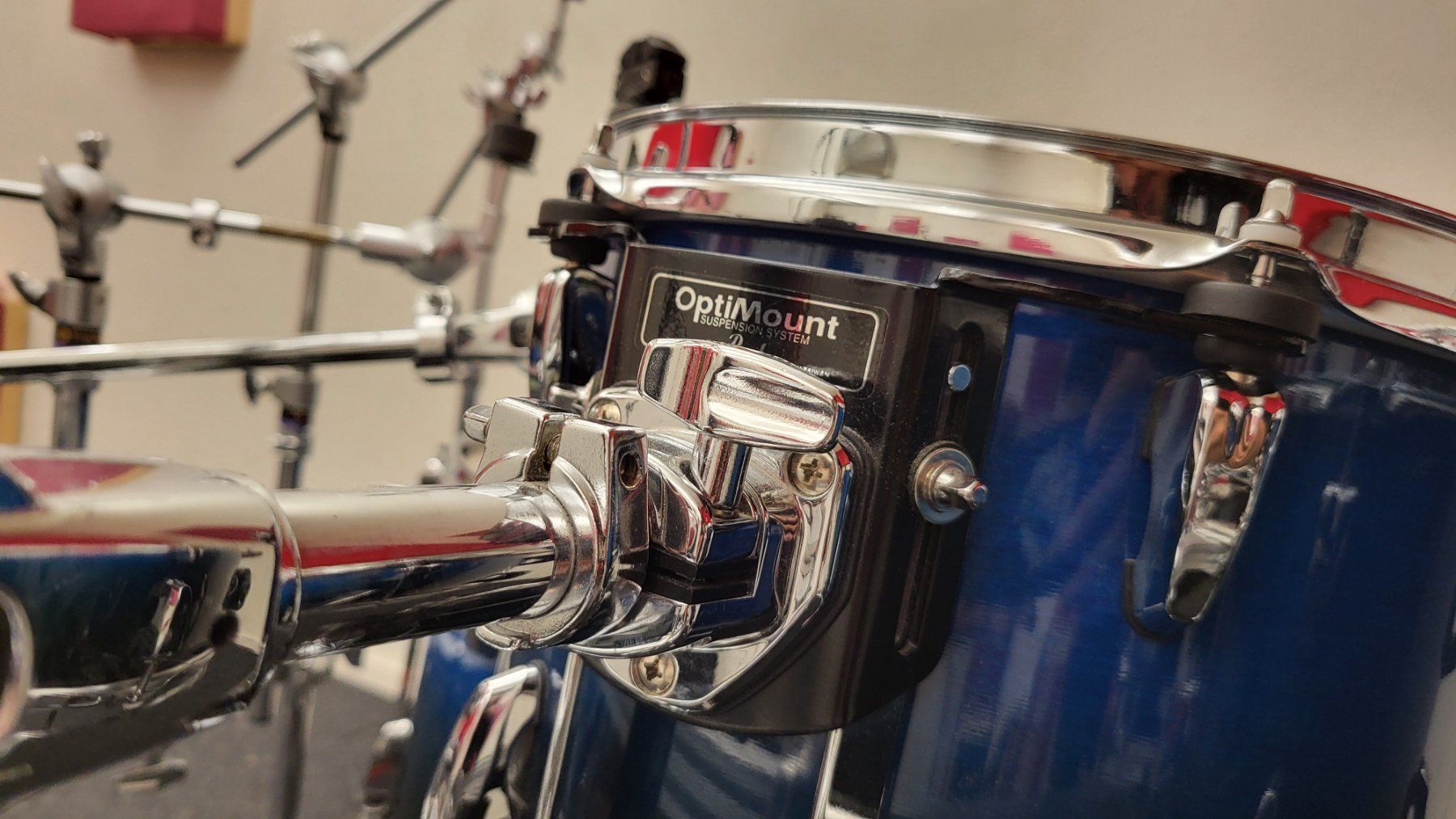 Strumenti musicali: Pearl Session Custom Marine Blue Fade Shellset (no Hardware) – Usato da Luzern venduto da mastodonrocks 4