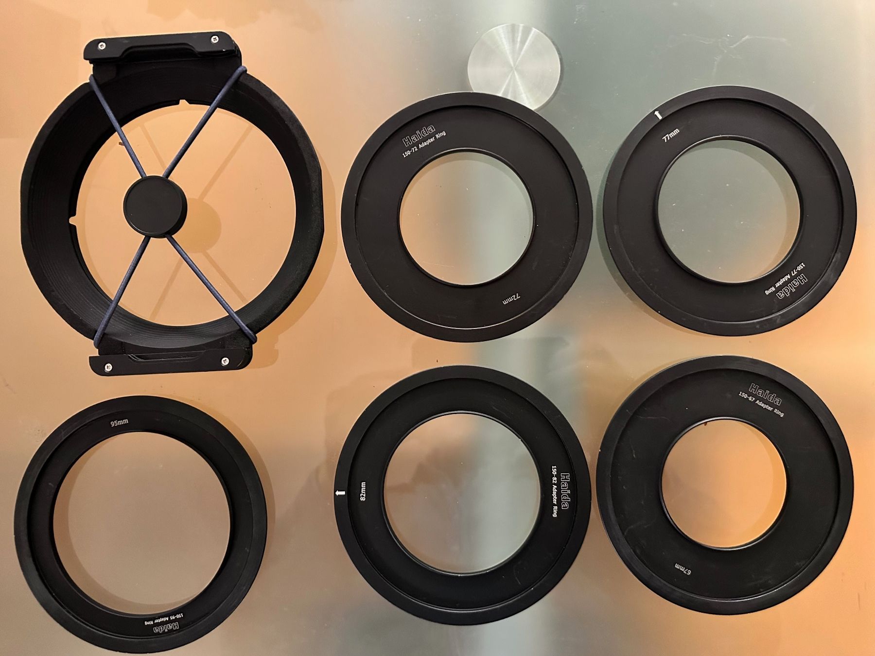 Haida Filtri: Haida Filterhalter und Filter 150 x 150 mm – Nuovo (secondo la descrizione) da Köniz venduto da Infresh8 3