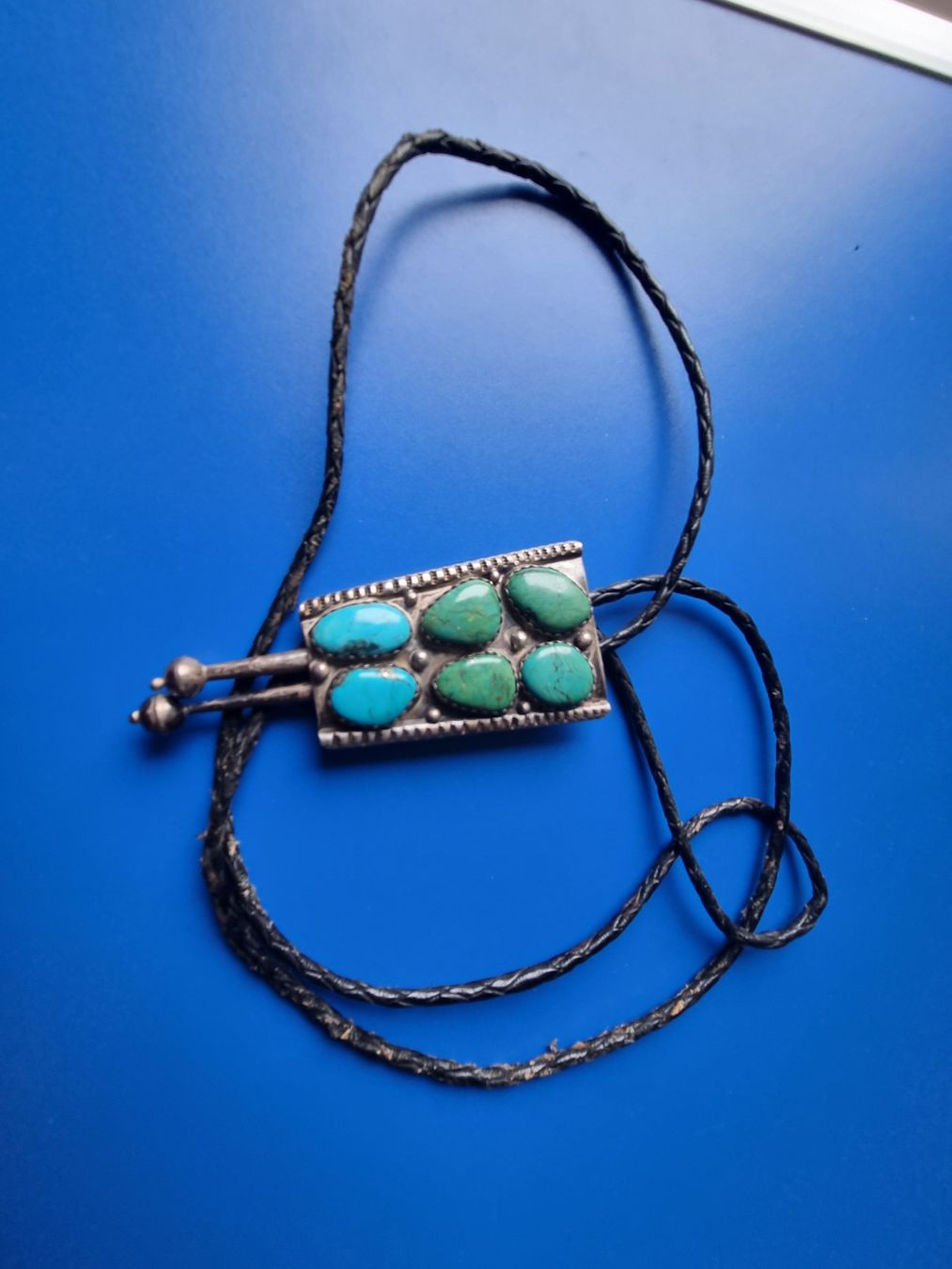 Krawatten: Vintage Bennett Bolokrawatte Indianer Silber – Gebraucht aus Schaffhausen von Leveron13 2