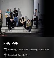4x Konzert FHG PVP 22.08.2026 im Bierhübeli Bern