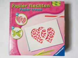 Glückwunschkarten herstellen: Papier flechten / NEU