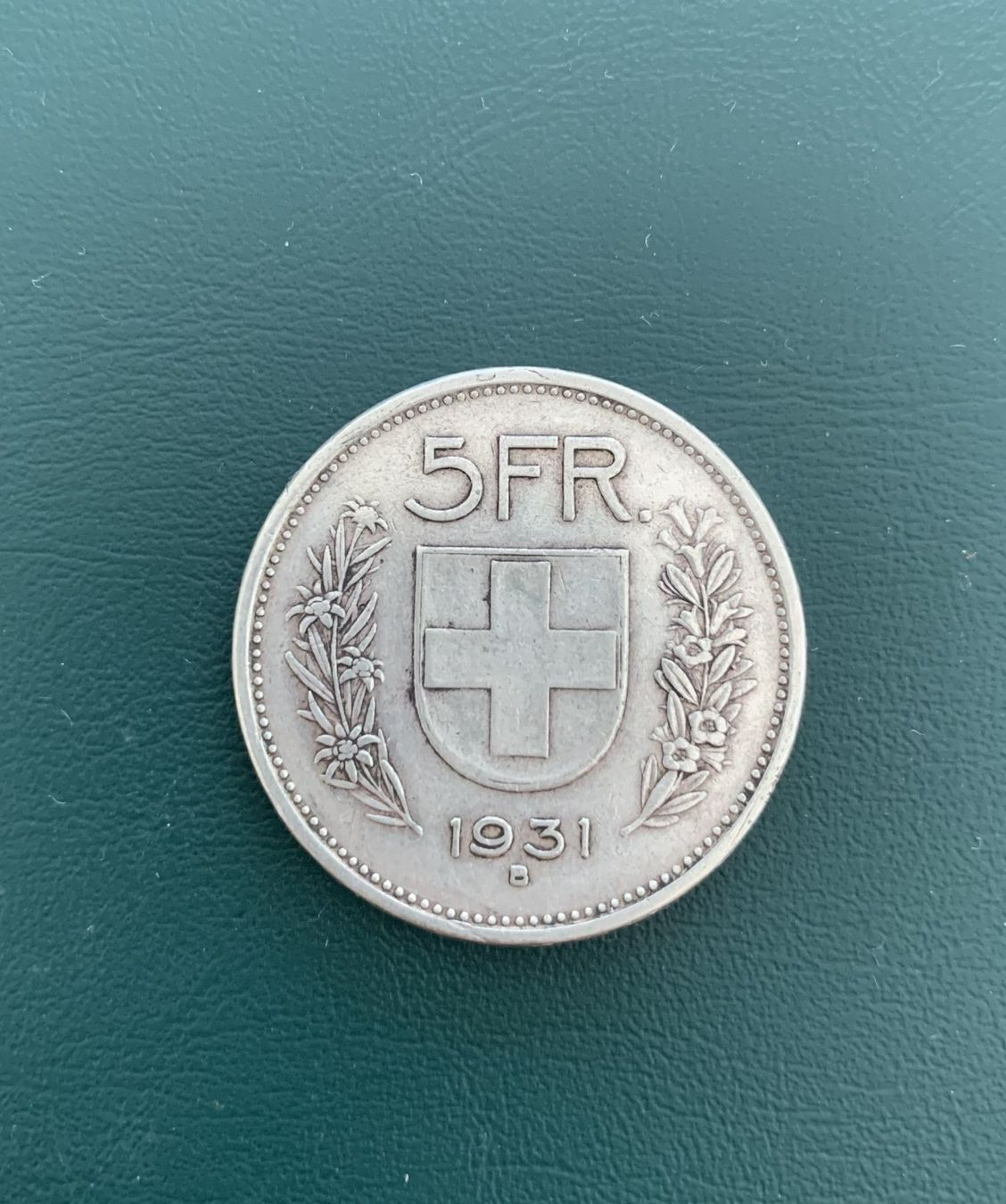 Toutes les monnaies: 5 FR Silber 1931 – D'occasion à Binningen par Kingalfi